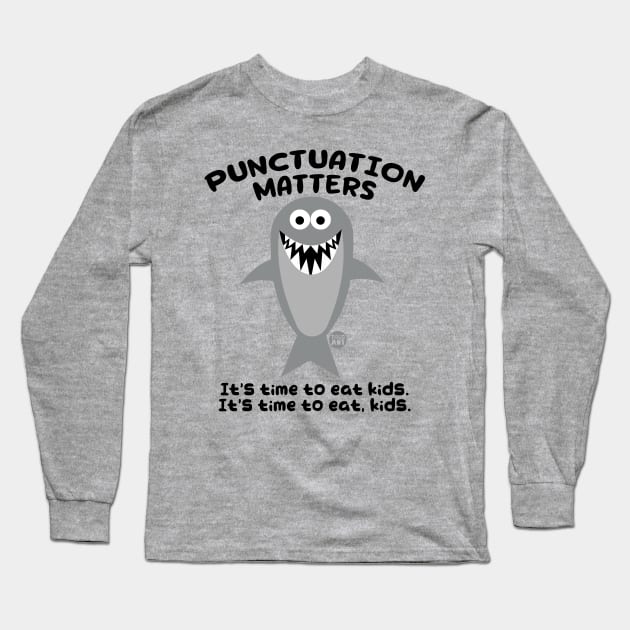 punctuation Long Sleeve T-Shirt by toddgoldmanart